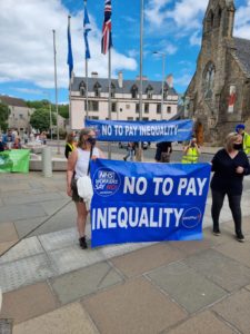 NHS Pay rally